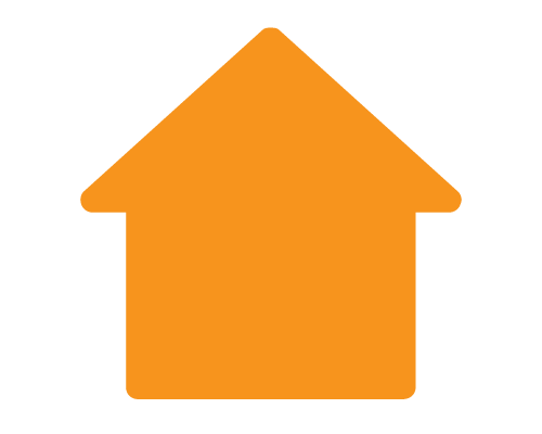 Orange house