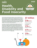Map the Meal Gap Health, Disability and Food Insecurity Cover