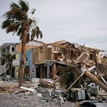 Hurricane Michael caused severe destruction in Florida
