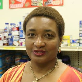 Cathy Moore, the director of a pantry in Chicago