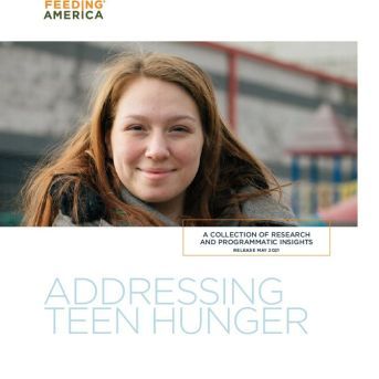 Addressing Teen Hunger Report Cover Image