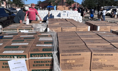 Disaster response boxes, staged.