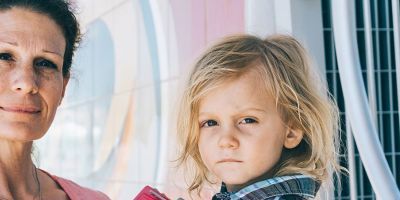 DeAdra and Dacian struggle with hunger and rely on their local food bank for support