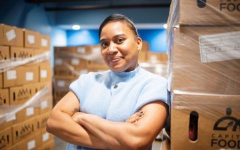 Sharon Camacho Meakes is the executive director of the aptly named Community Hope Center at the Seneca Creek Community Church in Maryland.