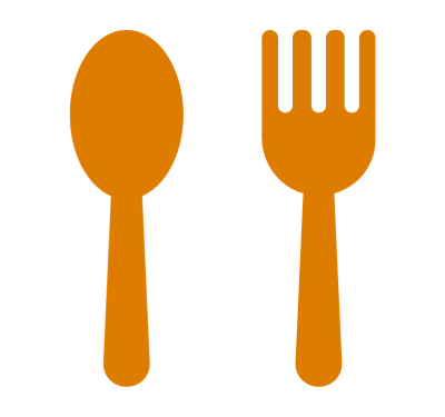 Icon of a spoon and fork.