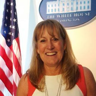 Karen Hanner at the White House food waste event