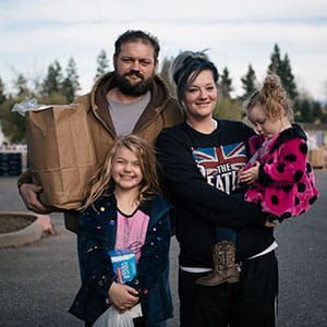 Martin, Ashley and their daughters Lilliana and Rylee.