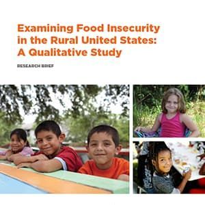 Examining Food Insecurity in the Rural United States