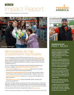 Fall 2025 Impact Report cover.