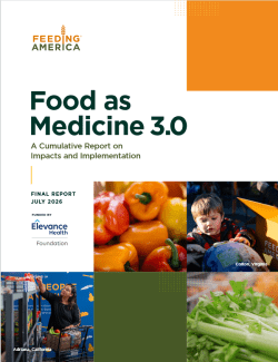 cover of the food as medicine 3.0 cumulative report