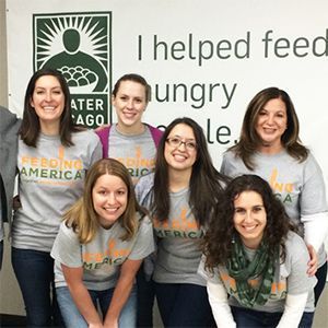 Feeding America Major Gifts Team Volunteers