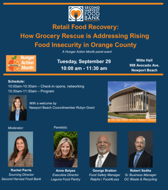 Hunger Action Month Panel Event