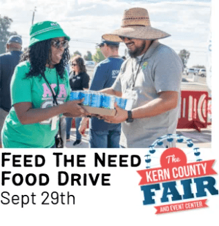 Hunger Action Month - Feed The Need Food Drive At The Kern County Fair!