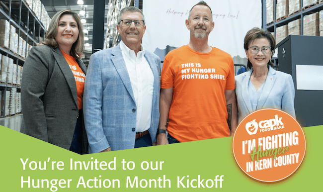 Hunger Action Month Press Conference