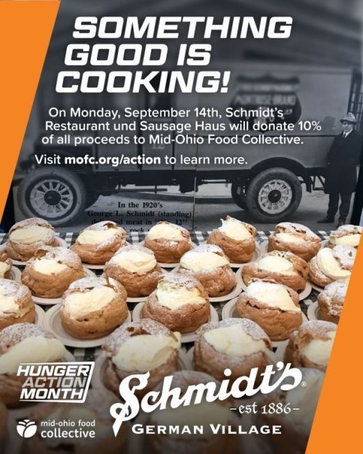 Schmidt's Restaurant und Sausage Haus Give-Back